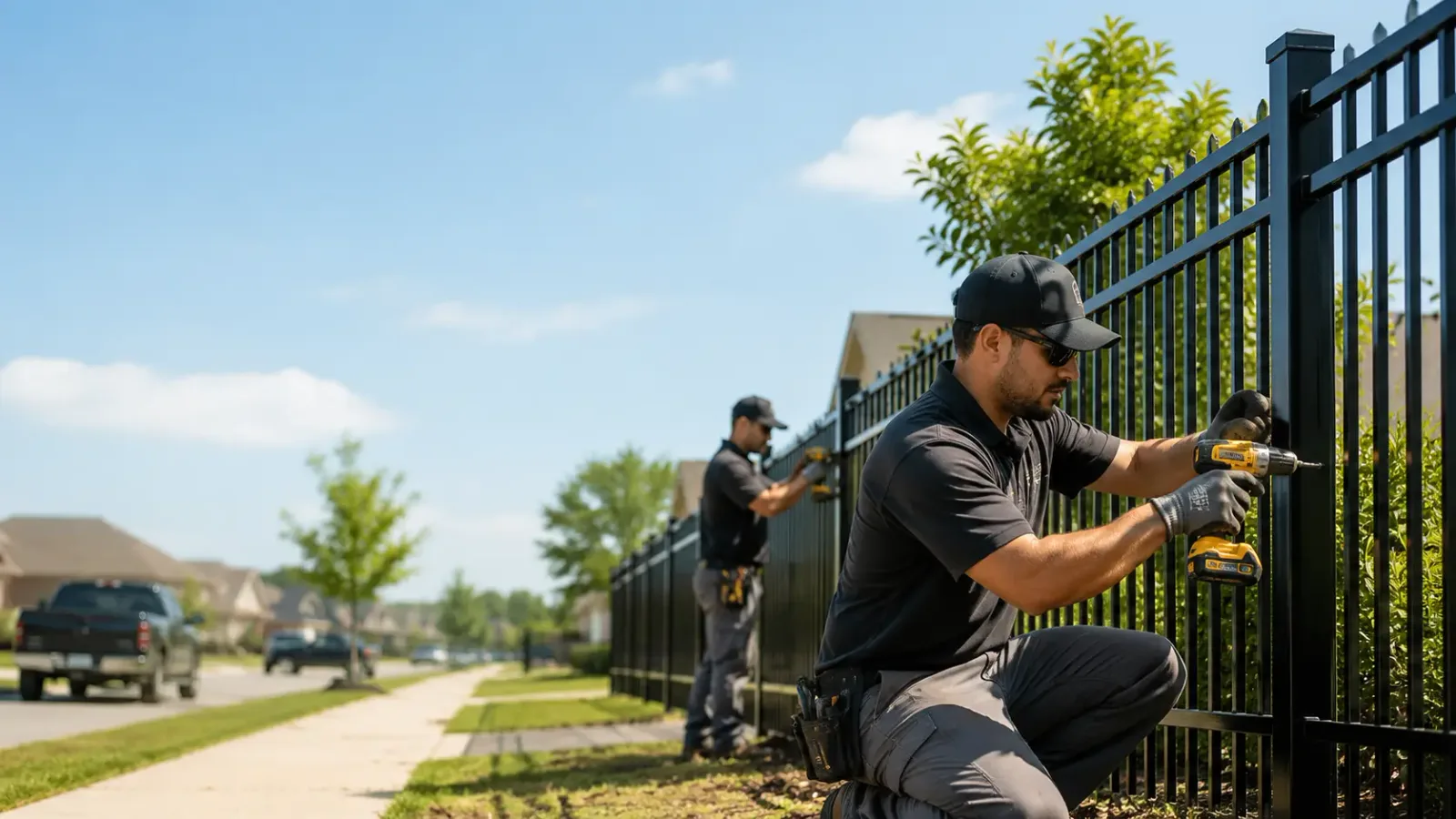 Metal Fence Installation in Saint Francis, KY